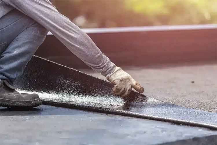 Réfection d'étanchéité bitumineuse sur toit-terrasse